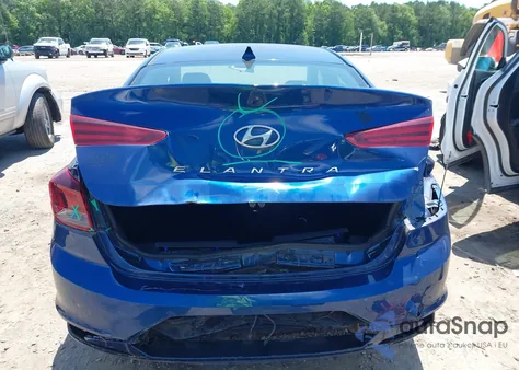 2020 Hyundai Elantra Sel z USA, uszkodzony, nr VIN 5NPD84LF2LH511881